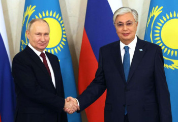 Putin publishes article on Russian-Kazakh relations