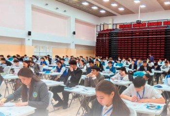 Ауыл мектептері оқушыларына арналған ІІ республикалық олимпиада басталды