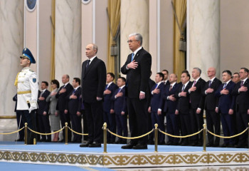 Тоқаев Ресей президентін Ақордада қарсы алды