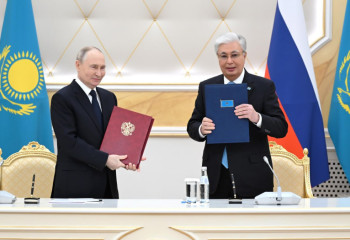 Қазақстан мен Ресей президенттері бірлескен мәлімдеме қабылдады