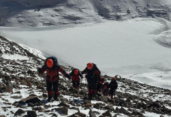 ТЖМ құтқарушылары  Пионер шыңын бағындырды