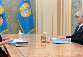 Аида Балаева мемлекет басшысына есеп берді