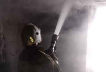 Целиноградта жеке тұрғын үй өртенді