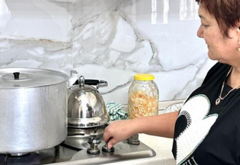 Астанада тағы бір елді мекен газға қосылды