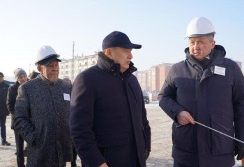 Қосшы қаласында көпсалалы аурухана құрылысы басталды