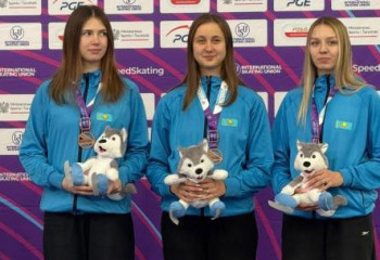 Конькобежка из Семея стала бронзовым призером