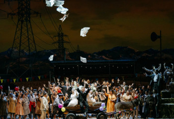 Comic opera Aisulu premiered at Astana Opera