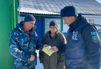 Месячник пожарной безопасности начался в Казахстане