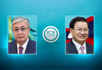 Токаев поздравил Президента Лаоса и его соотечественников с Днем независимости