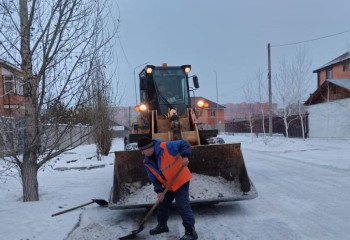 Астанада бір күнде 7,7 мың текше метрден аса қар шығарылды