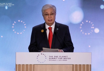 Токаев сообщил о присоединении Казахстана к коалиции One Water Vision для решения водного кризиса