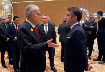 Укрепление стратегического партнерства между Казахстаном и Францией обсудили Токаев и Макрон