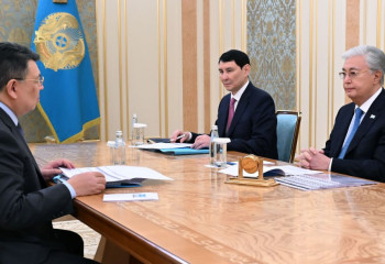 Бозымбаев мемлекет басшысының қабылдауында болды