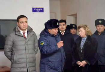 С условиями  учреждений уголовно-исполнительной системы ознакомились Омбудсмены Казахстана и России