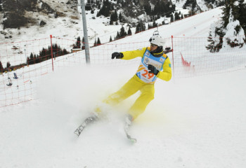 На Шымбулаке завершились тренировки команды Казахстана по фристайл-акробатике