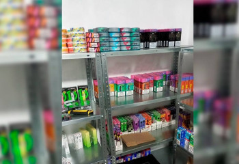 Полиция в СКО изъяла крупную партию вейпов