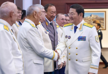 Прокуратура күні: Заң мен әділдіктің қорғаушыларына құрмет көрсетілді