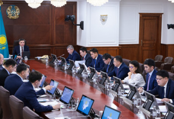 Kazakh PM holds a Economic Demonopolisation Commission meeting