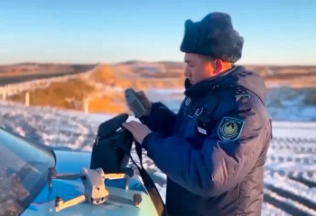 Летающих инспекторов использует полиция области Абай