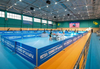 В Талдыкоргане открыли первый в области Жетысу Центр настольного тенниса