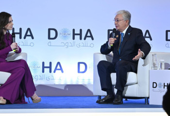 Токаев принял участие в панельной сессии конференции Doha Forum