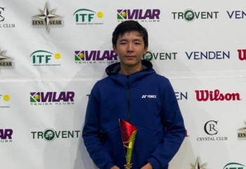 Казахстанский теннисист выиграл турнир ITF среди юниоров в Латвии