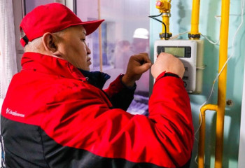 В столичном районе «Сарыарка» газифицирован еще один участок