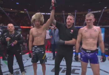 Президент поздравил Шавката Рахмонова с победой в UFC над ирландцем Ианом Гэрри