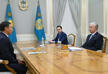 Президент Геннадий Головкинді қабылдады