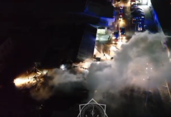 Өрт сөндірушілер кәсіпкерлердің мүлкін өрттен құтқарды