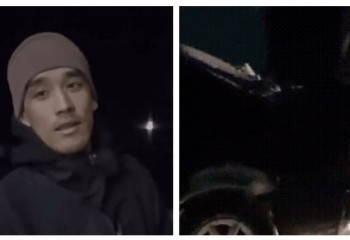 Полиция Шерзат Болаттың ағасының көлігіне қатысты видеоға түсінік берді