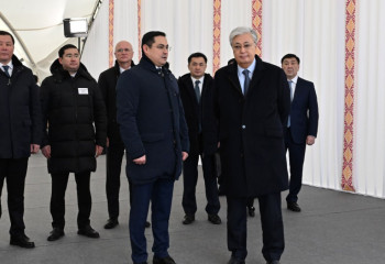 Мемлекет басшысы Хромтаудағы «Болашақ» шахтасының жұмысымен танысты