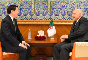 Kazakhstan’s newly appointed Ambassador  received by Algeria’s FM