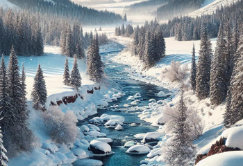 Метели ожидаются в Казахстане в конце недели