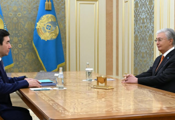 Мемлекет басшысы Ерлан Қошановты қабылдады