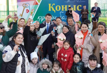 Тәуелсіздік мерекесі қарсаңында 500-ден астам түркістандық отбасы баспаналы болды