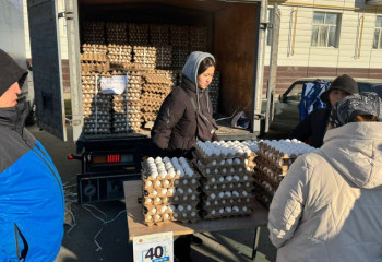 Яйца по 40 тенге продавали в Туркестане