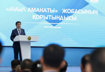 Мәжіліс спикері «Ауыл аманаты» жобасының жүзеге асырылу барысын талқылады