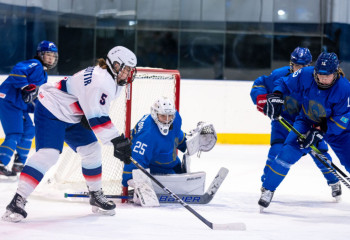 Қазақстан құрамасы хоккейден Олимпиадаға іріктеу турнирін жеңіспен бастады