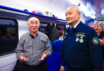 Астана-Бурабай бағытындағы туристік пойызы 574 жолаушыға арналған