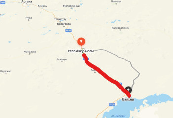 Қарағандыда ауа райына байланысты жол жабылды