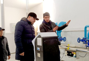 Село Турымкул подключили к центральному водопроводу в Жамбылской области