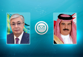 Президент Бахрейн Короліне құттықтау жеделхатын жолдады