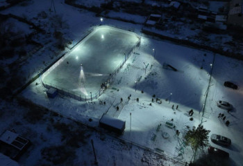 Абай облысында хоккей айдыны ашылды