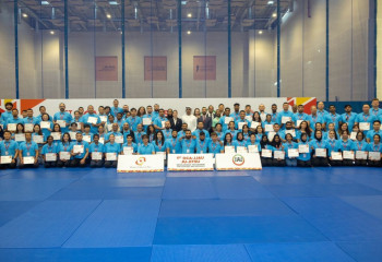 Қазақ бапкерлері мен төрешілері Абу-Дабиде өткен джиу-джитсуды дамыту бағдарламасына қатысты