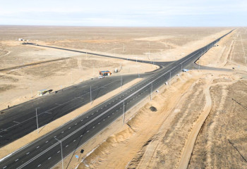 Завершена реконструкция трассы «Атырау – Астрахань»: проезд стал быстрее и комфортнее