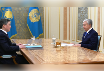 Глава государства принял Премьер-министра Олжаса Бектенова