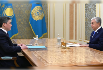 Мемлекет басшысы премьер-министр Олжас Бектеновті қабылдады