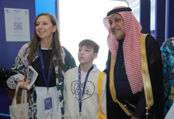 Казахстанский школьник представил свои сказки на международной конференции ЮНЕСКО в Саудовской Аравии