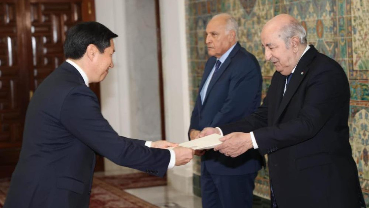 Ambassador of Kazakhstan presented credentials to President of Algeria